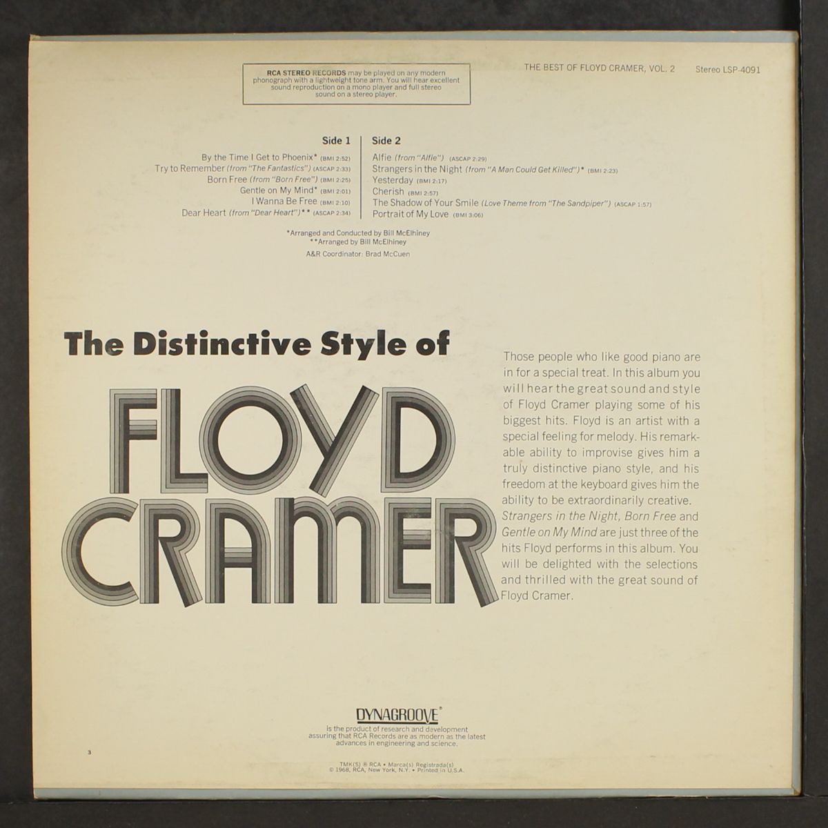 best of, vol. 2 by FLOYD CRAMER