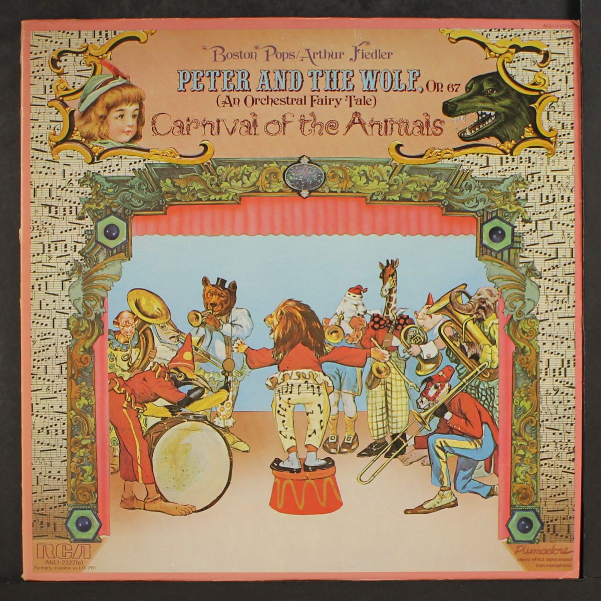 prokofiev: peter & the wolf / saint-saens: carnival of the animals by ARTHUR FIEDLER