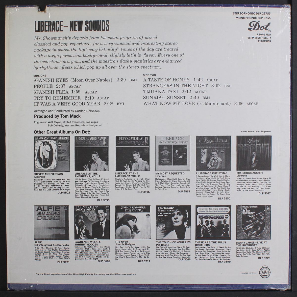 new sounds by LIBERACE
