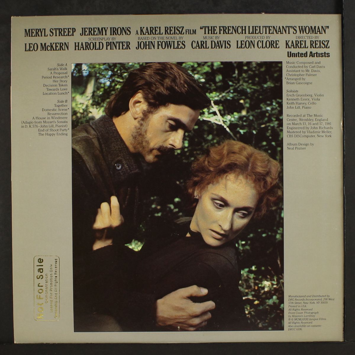 the french lieutenant's woman by SOUNDTRACK