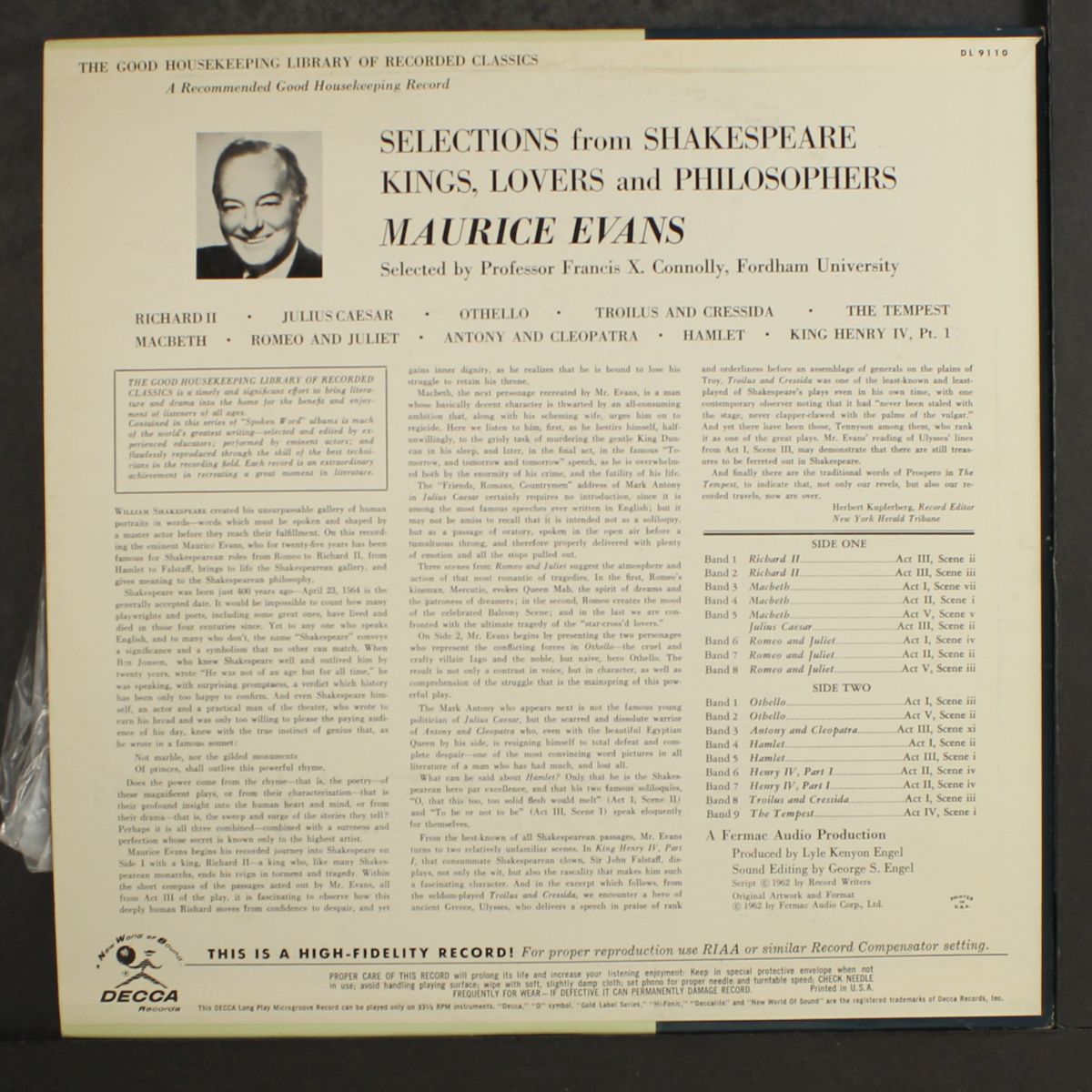 selections from shakespeare by SPOKEN WORD