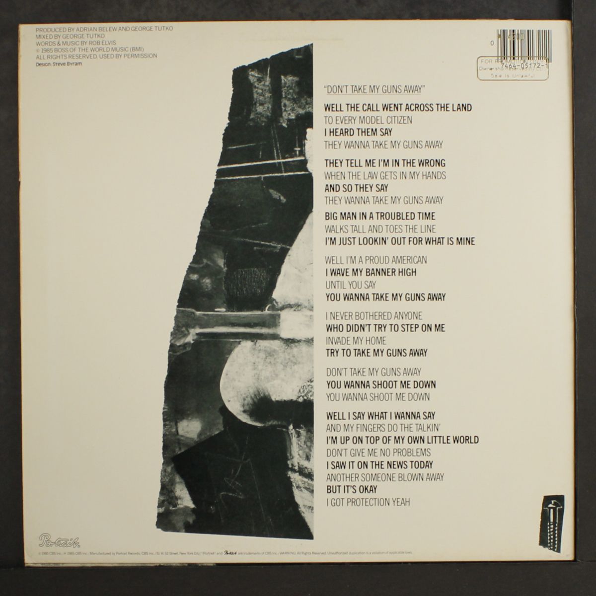 don't take my guns away by ELVIS BROTHERS