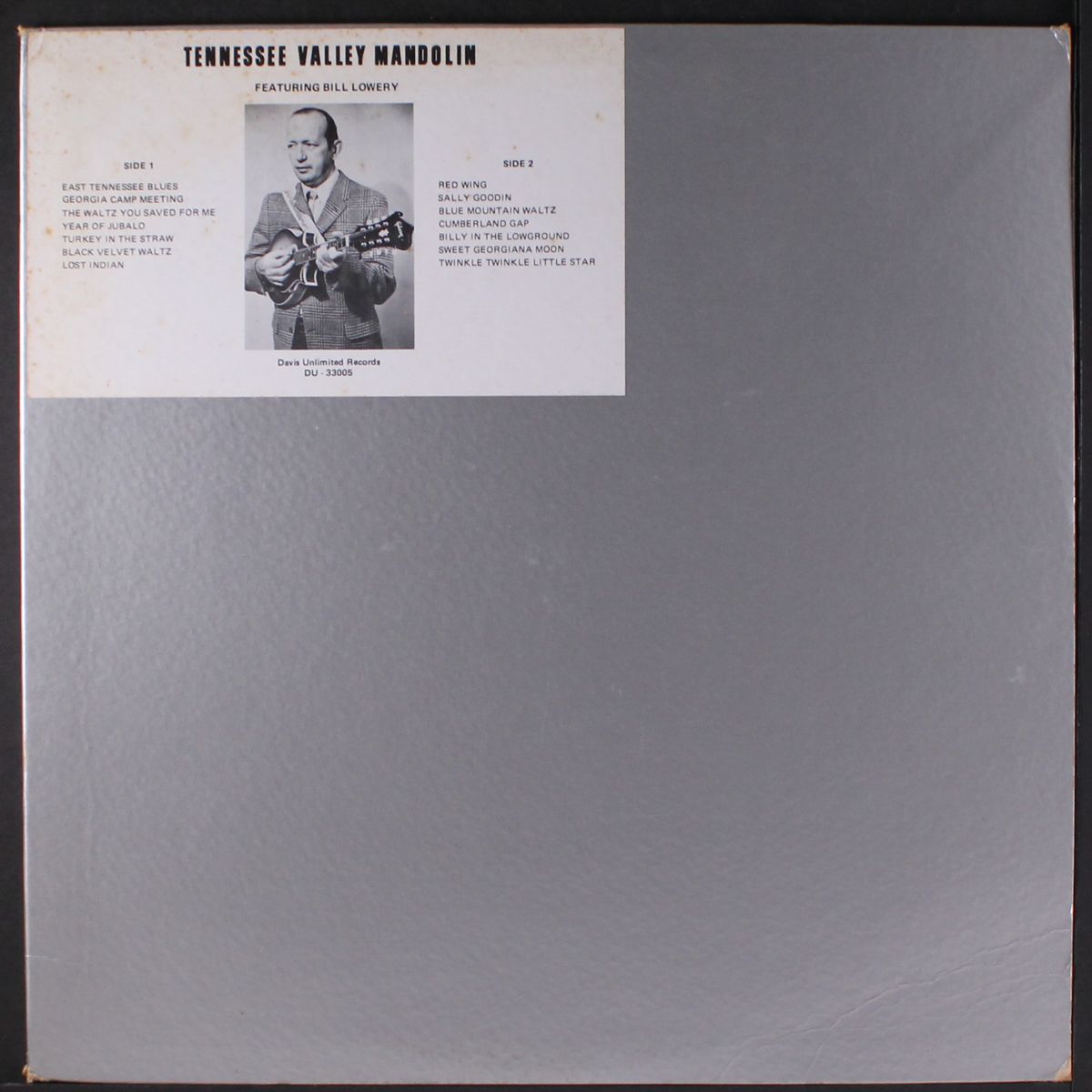 tennessee valley mandolin by BILL LOWERY
