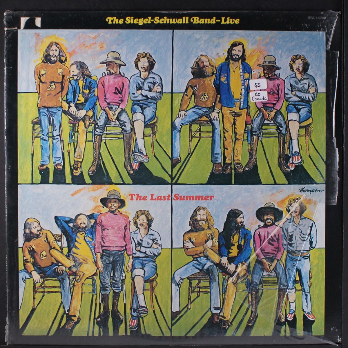 live, the last summer by SIEGEL-SCHWALL BAND
