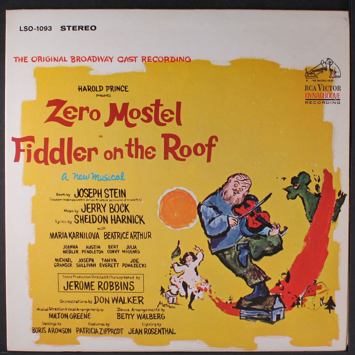 fiddler on the roof by ORIGINAL BROADWAY CAST