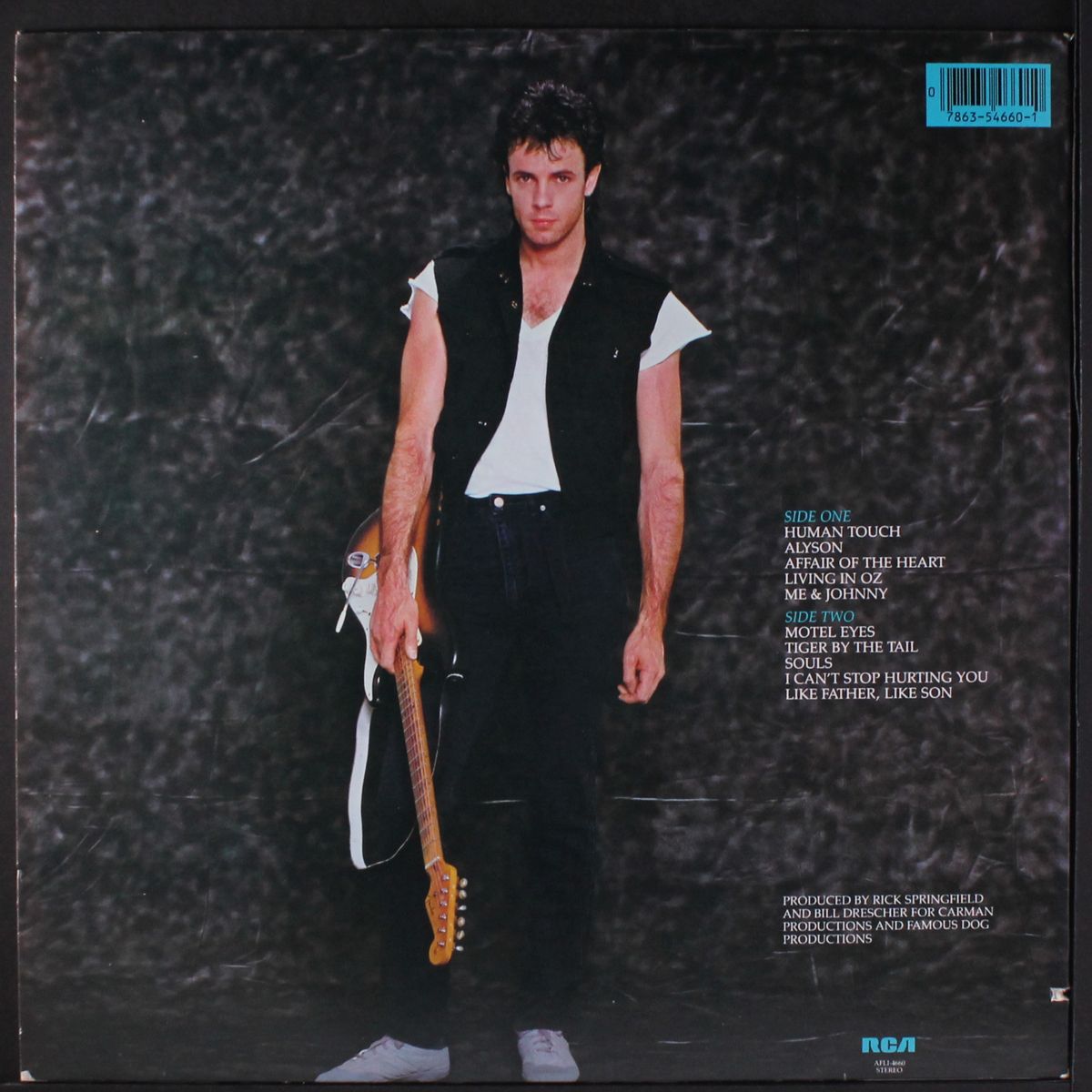 living in oz by RICK SPRINGFIELD