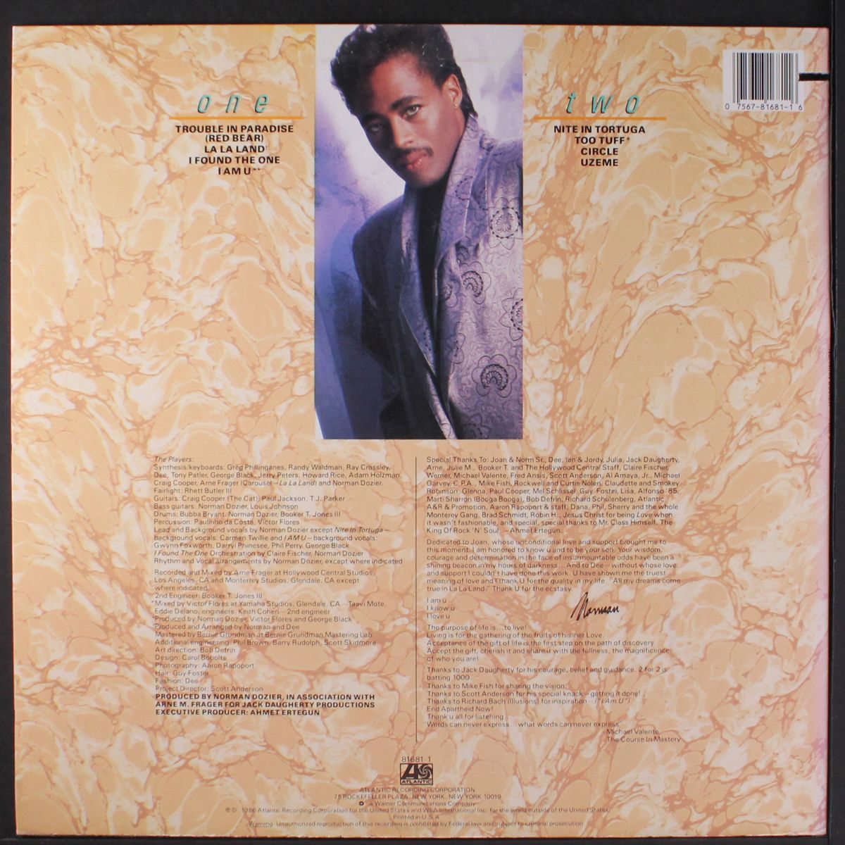 i am u by NORMAN DOZIER