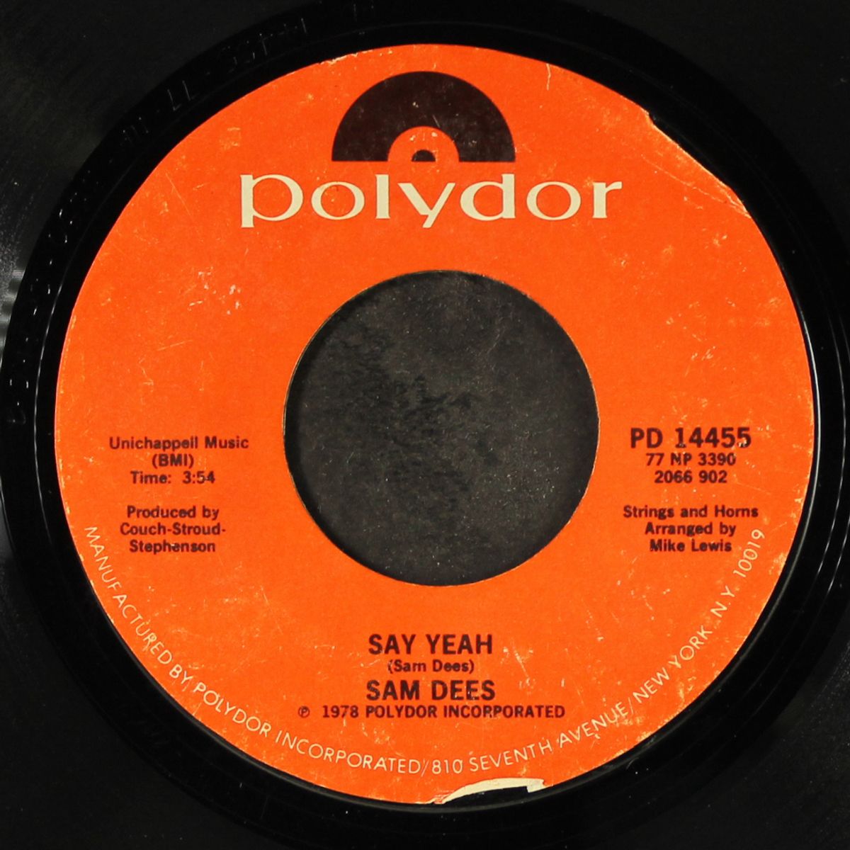my world / say yeah by SAM DEES