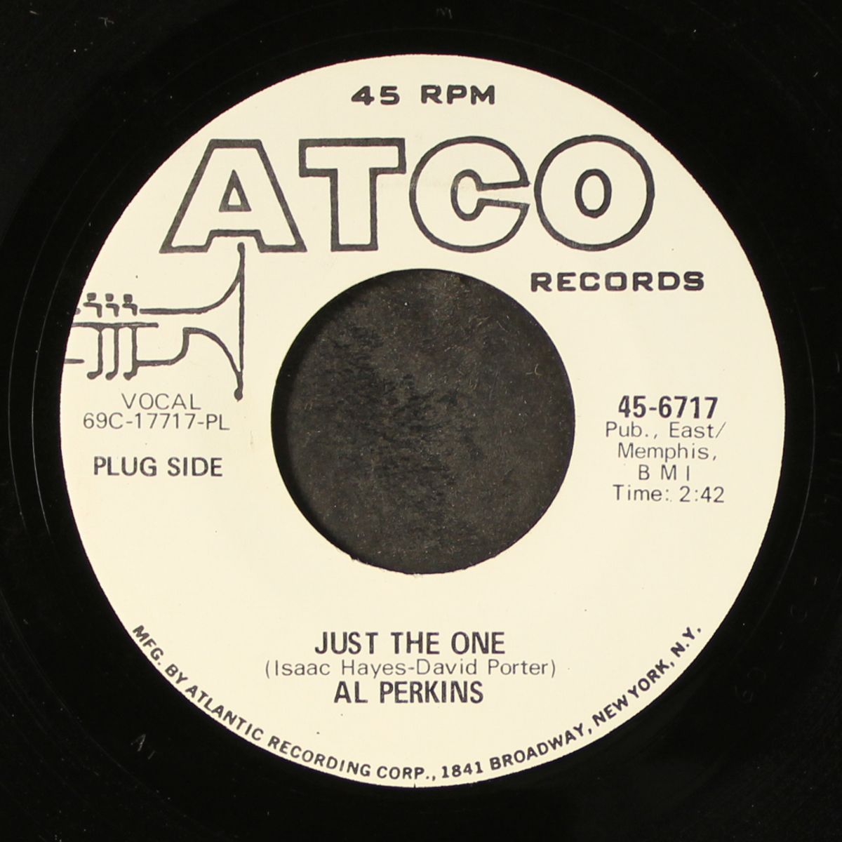 just the one / so long by AL PERKINS