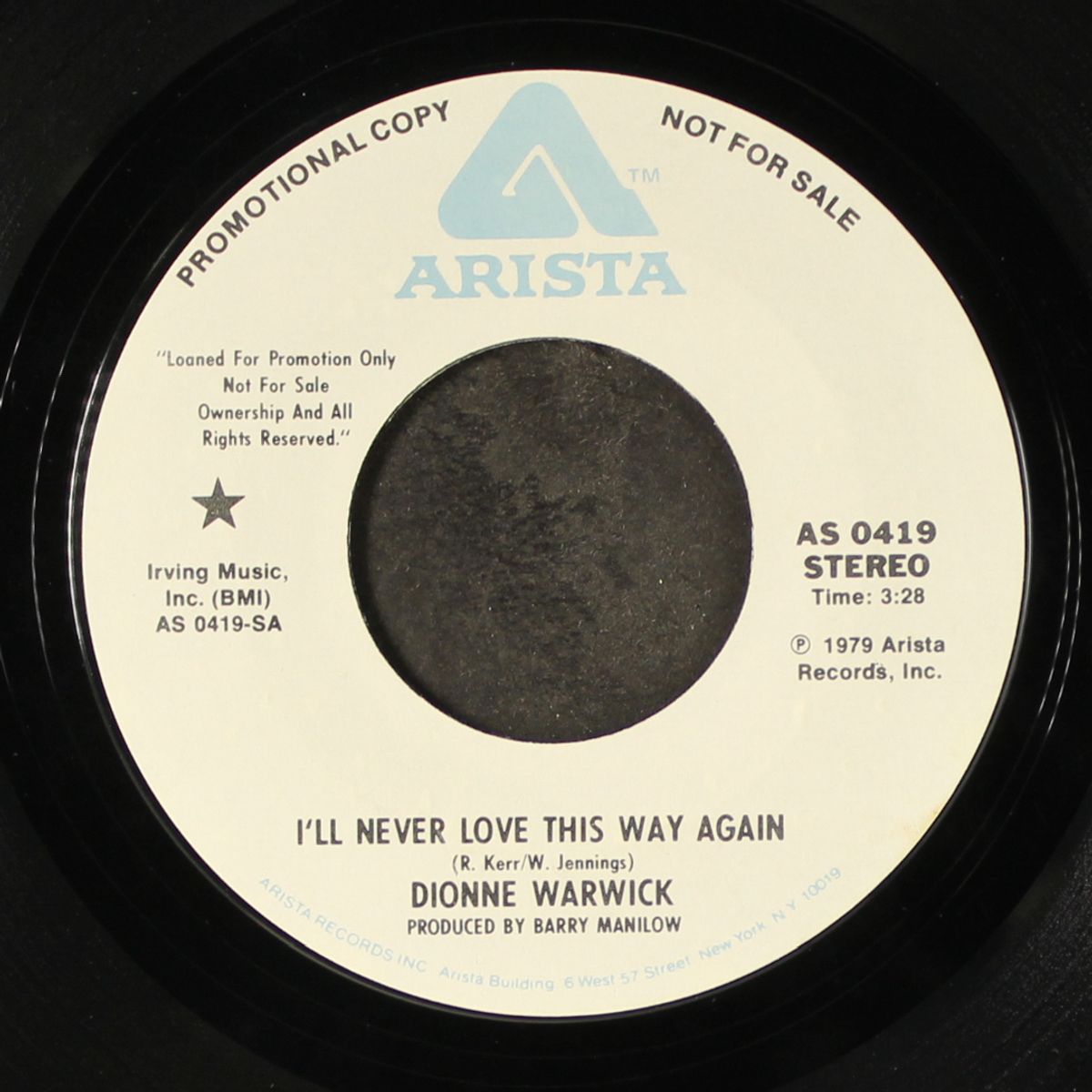 i'll never love this way again / mono by DIONNE WARWICK