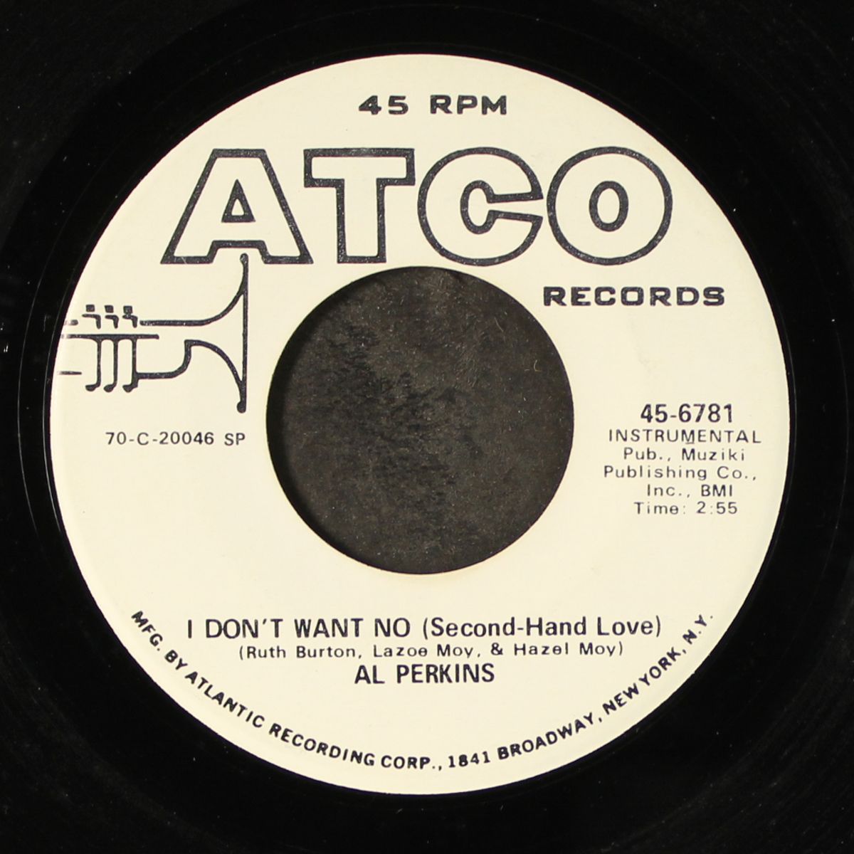 i don't want no by AL PERKINS