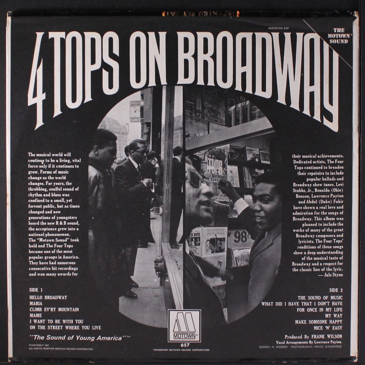 on broadway by FOUR TOPS