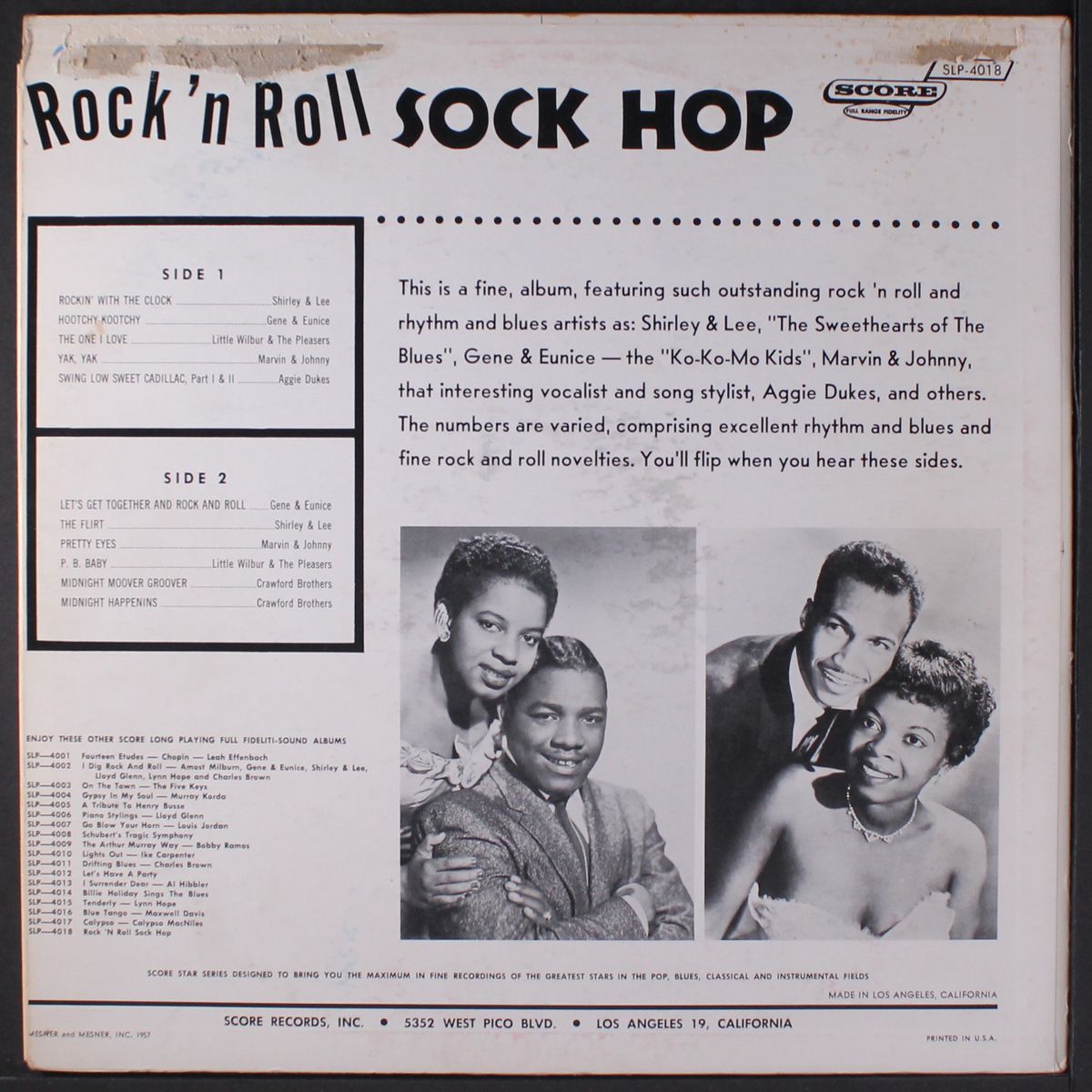 rock 'n roll sock hop by VARIOUS