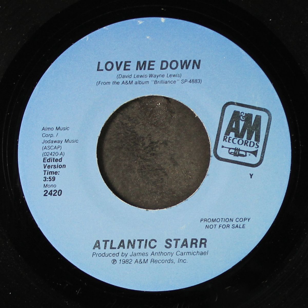 love me down / mono by ATLANTIC STARR