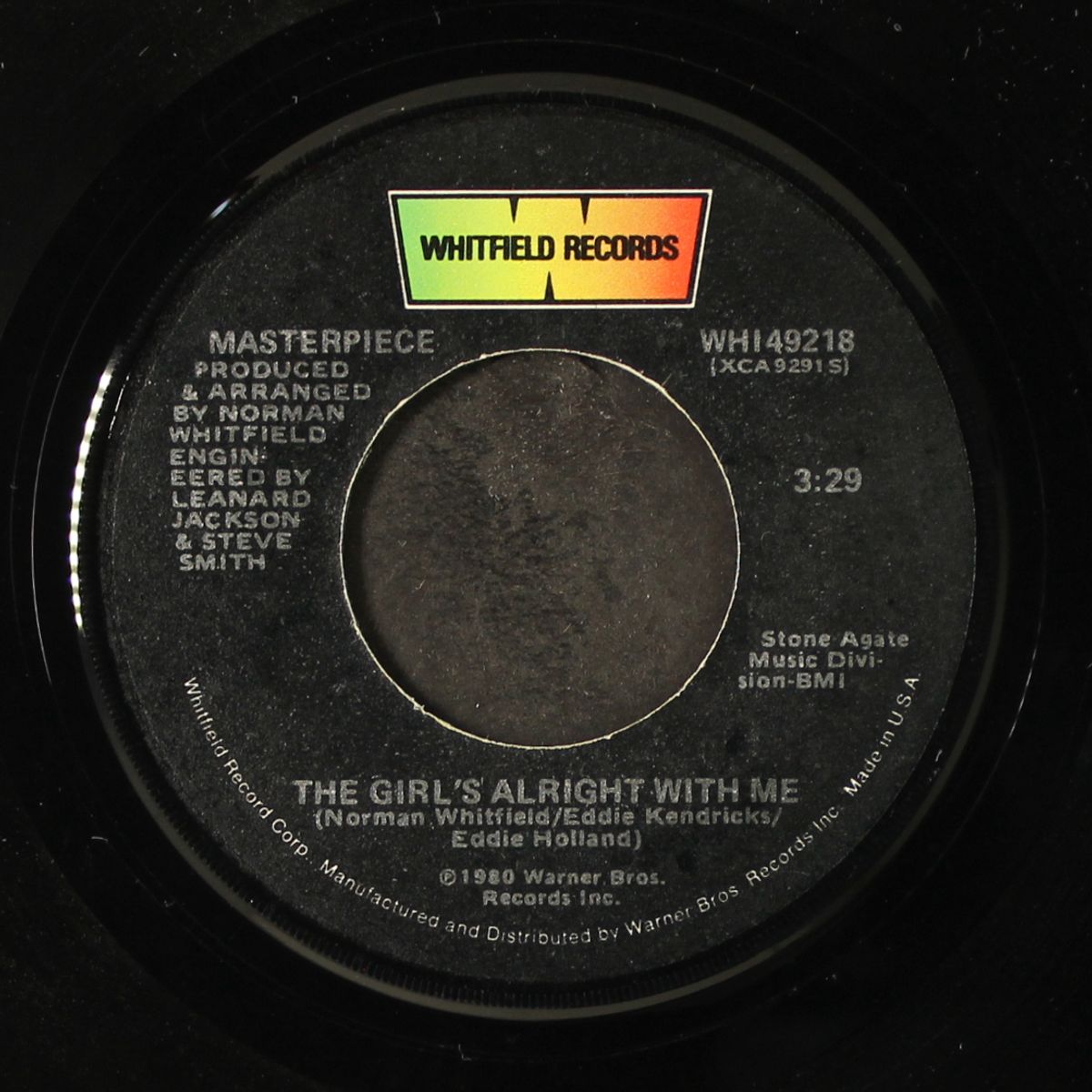 the girl's alright with me / take a look around by MASTERPIECE
