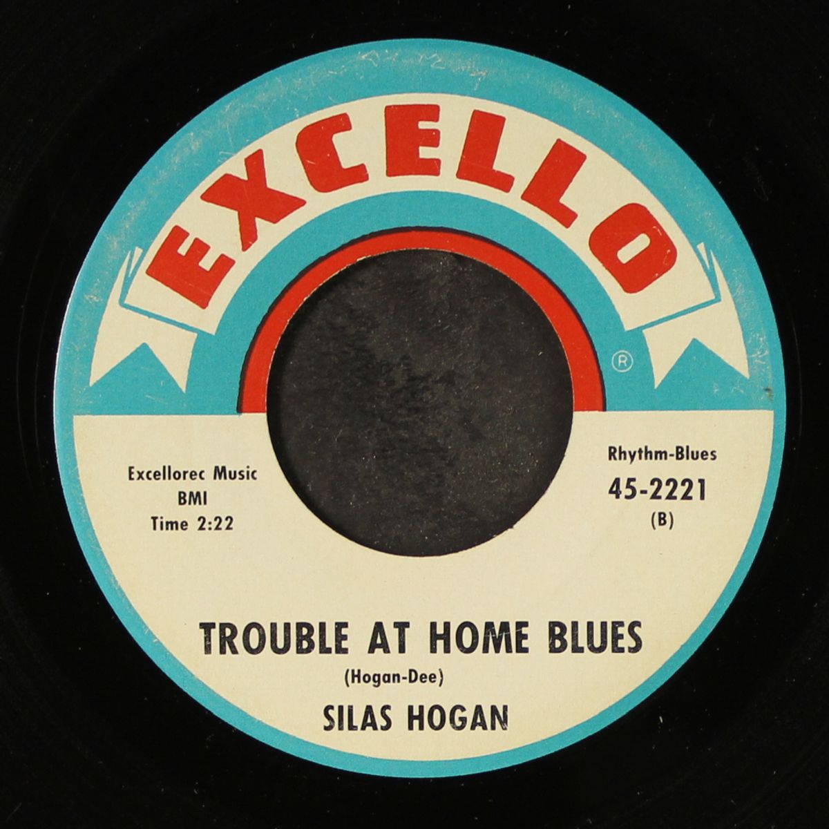 you're too late baby / trouble at home blues by SILAS HOGAN