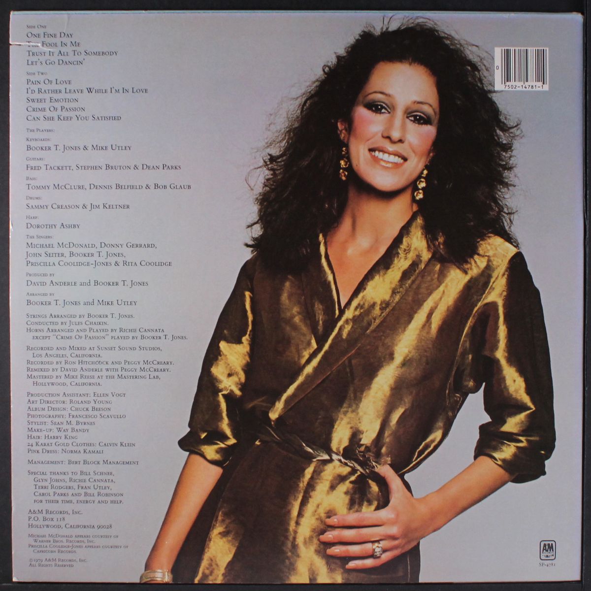 satisfied by RITA COOLIDGE
