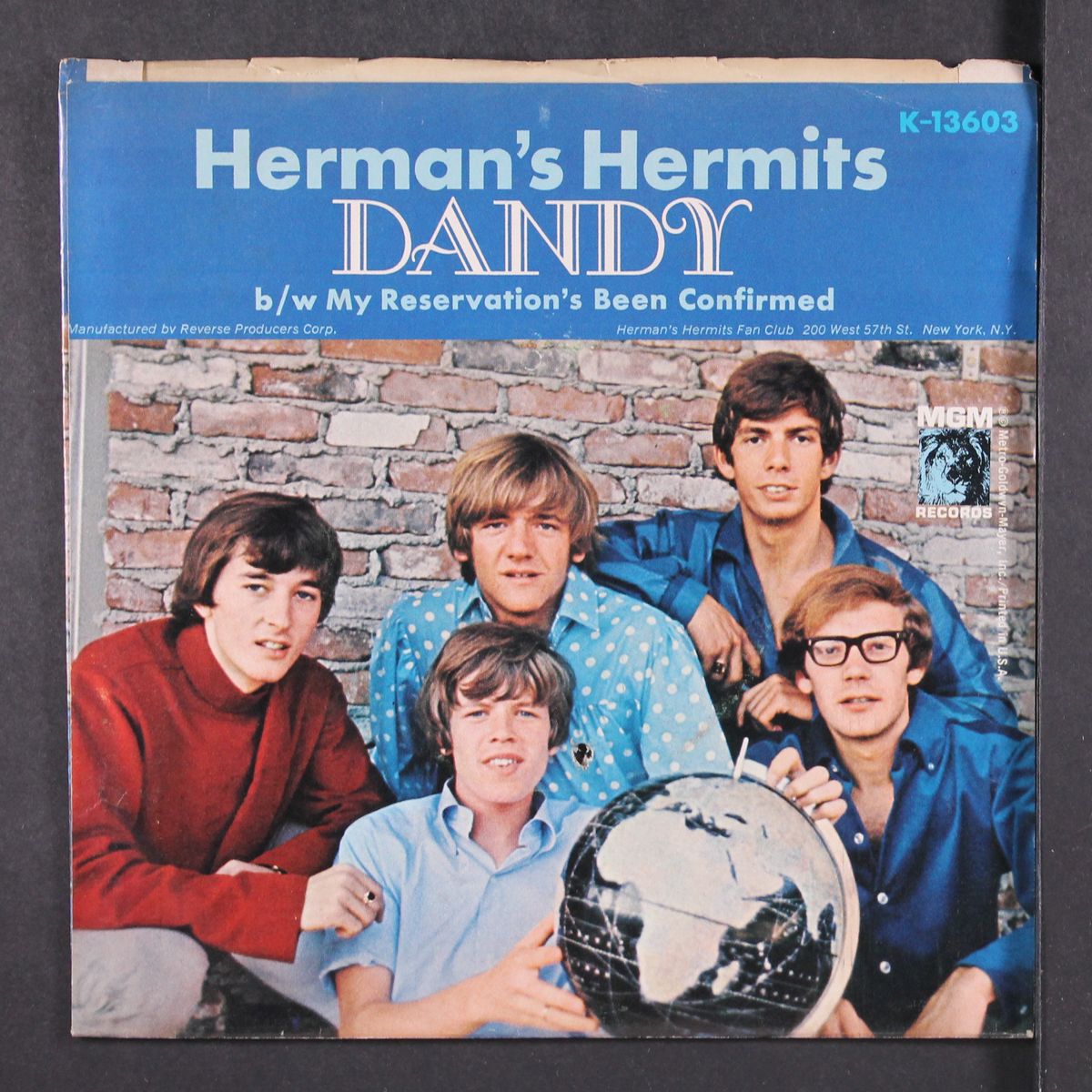 dandy / my reservation's been confirmed by HERMAN'S HERMITS