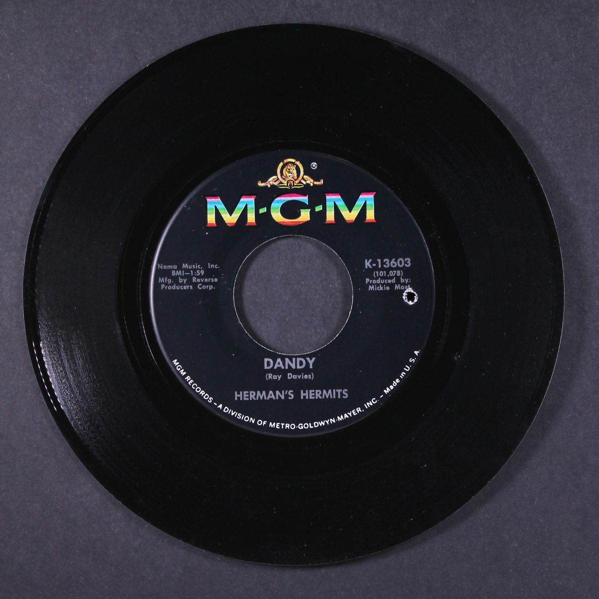 dandy / my reservation's been confirmed by HERMAN'S HERMITS