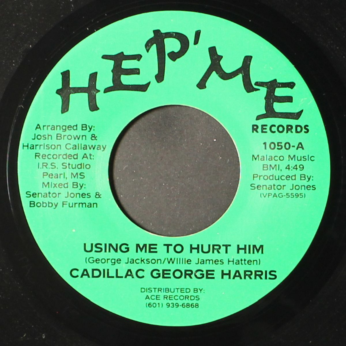 using me to hurt him / dangerous woman by CADILLAC GEORGE HARRIS