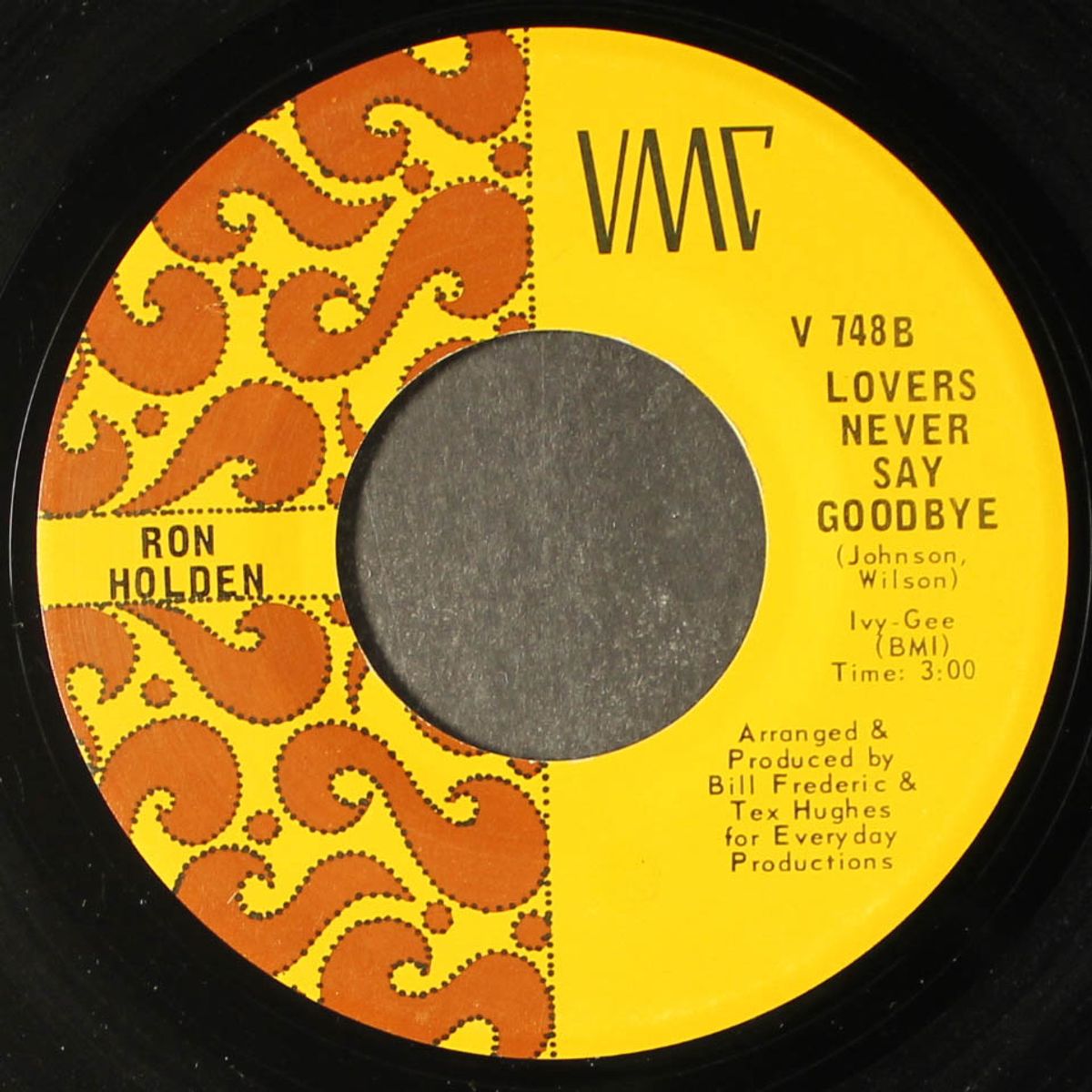 sea of love / lovers never say goodbye by RON HOLDEN
