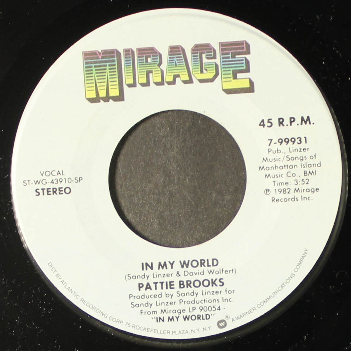 dr. ruth / in my world by PATTIE BROOKS
