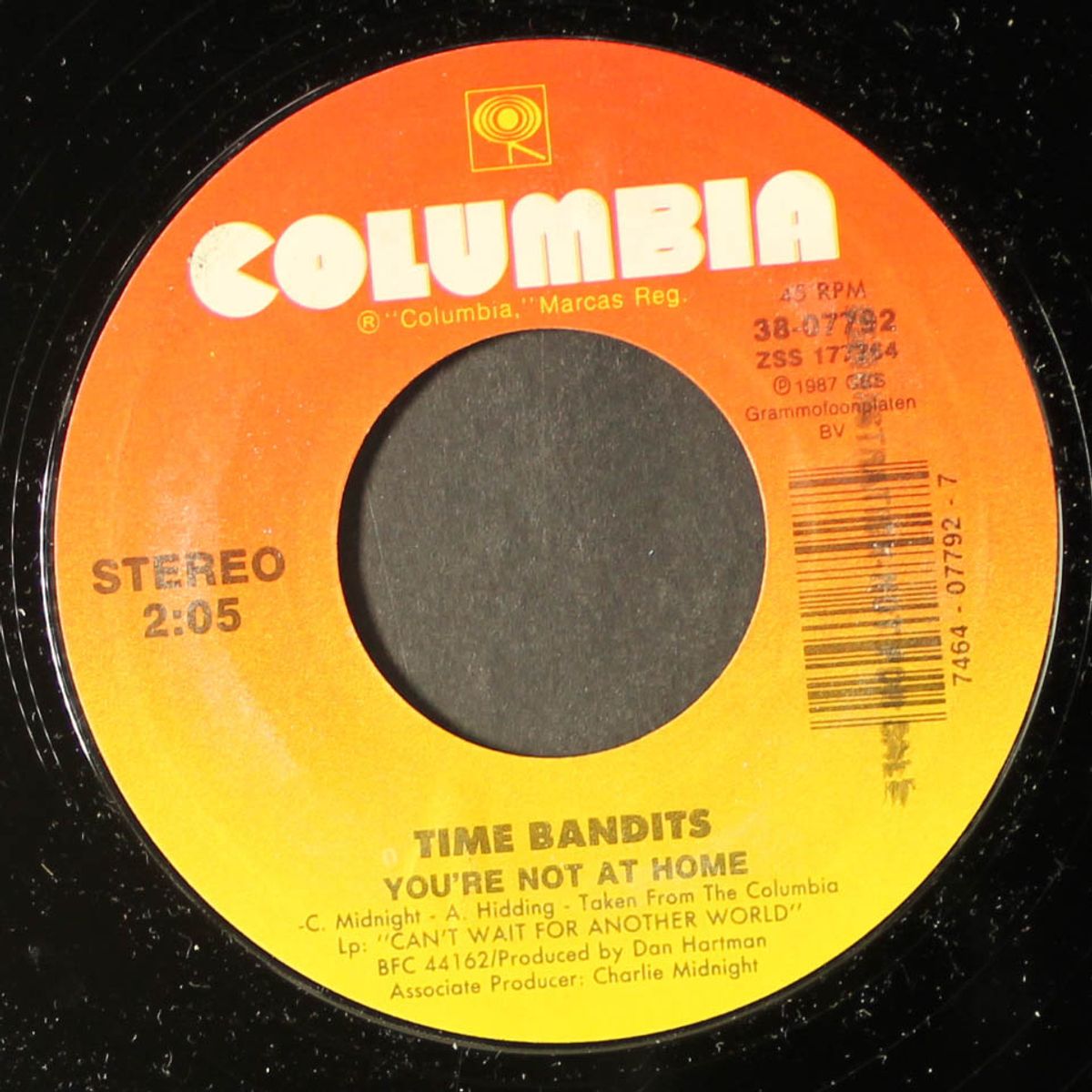 wildfire / you're not at home by TIME BANDITS