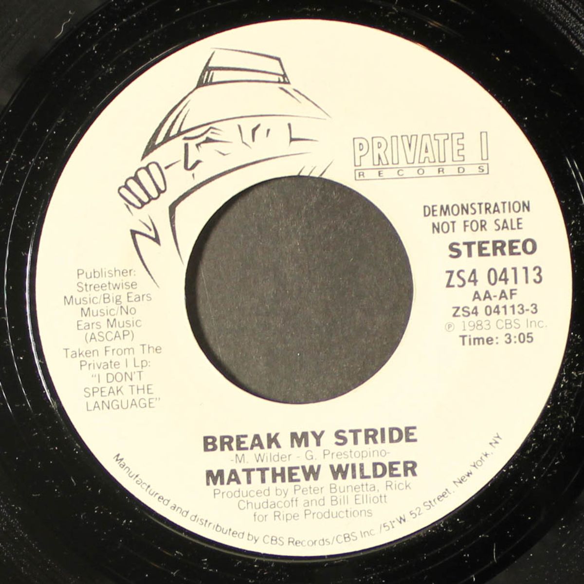 break my stride by MATTHEW WILDER