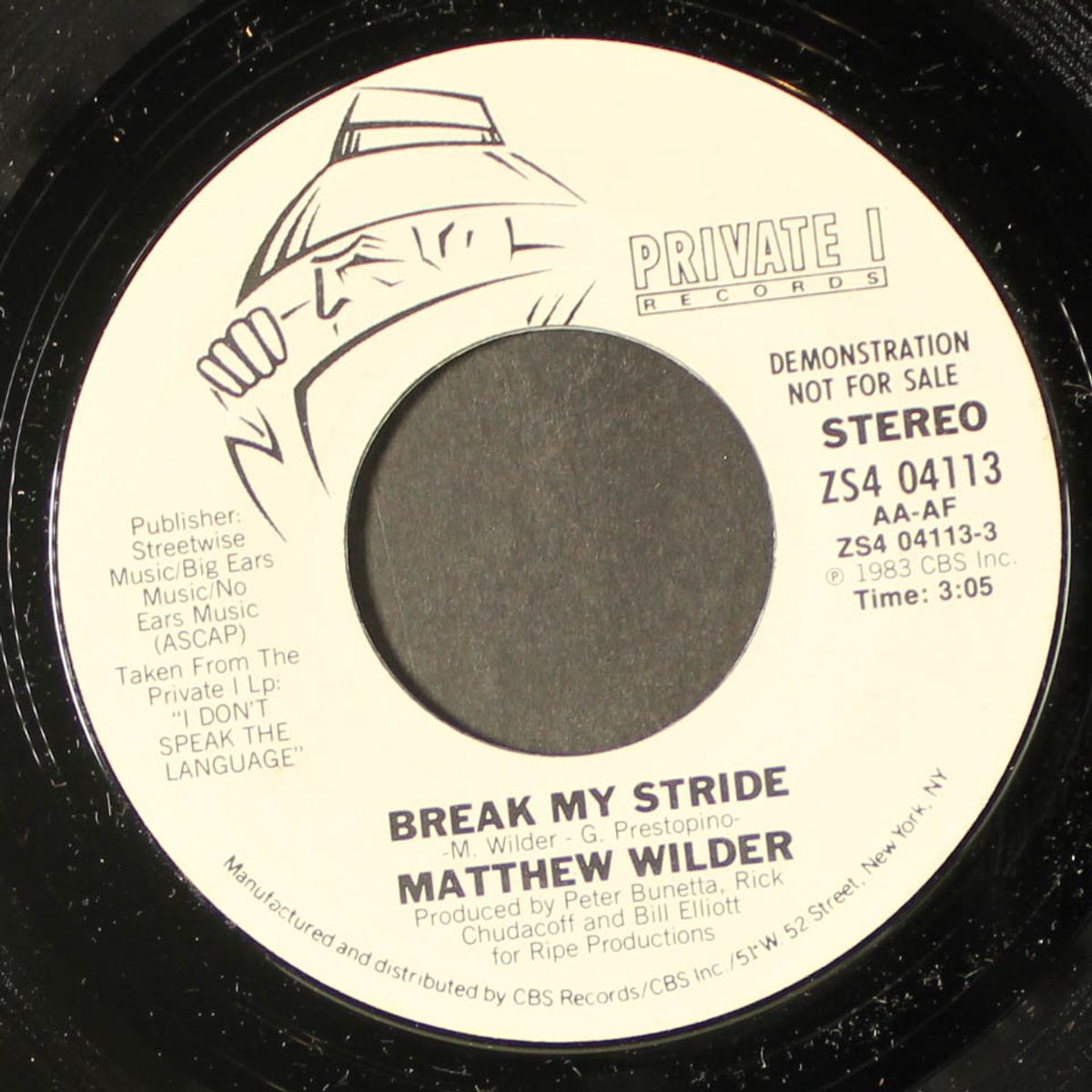 break my stride by MATTHEW WILDER