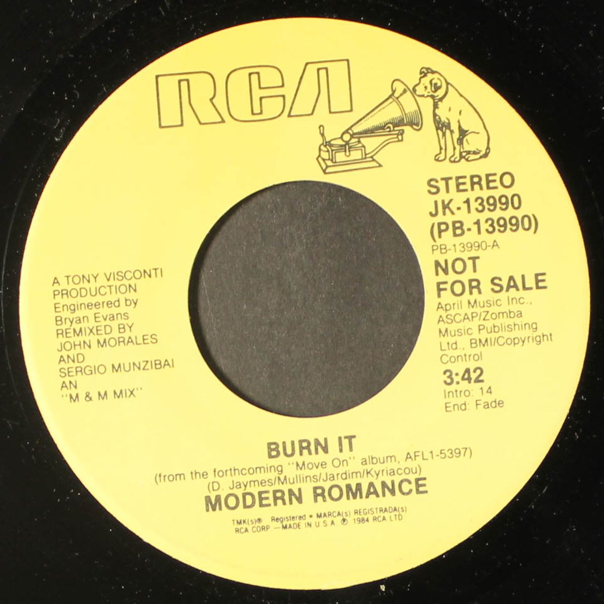 burn it by MODERN ROMANCE