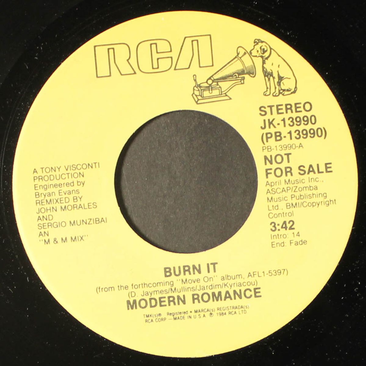 burn it by MODERN ROMANCE