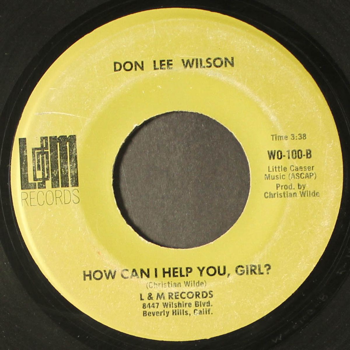 seattle in the rain / how can i help you girl by DON LEE WILSON