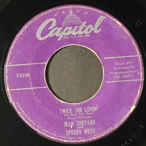 JEAN SHEPARD & SPEEDY WEST