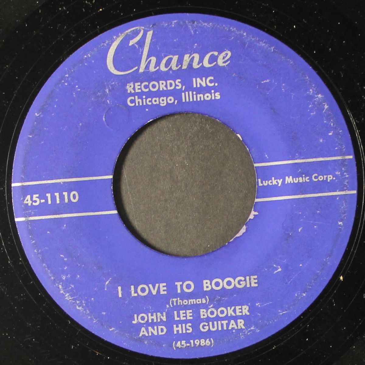 graveyard blues / i love to boogie by JOHN LEE BOOKER