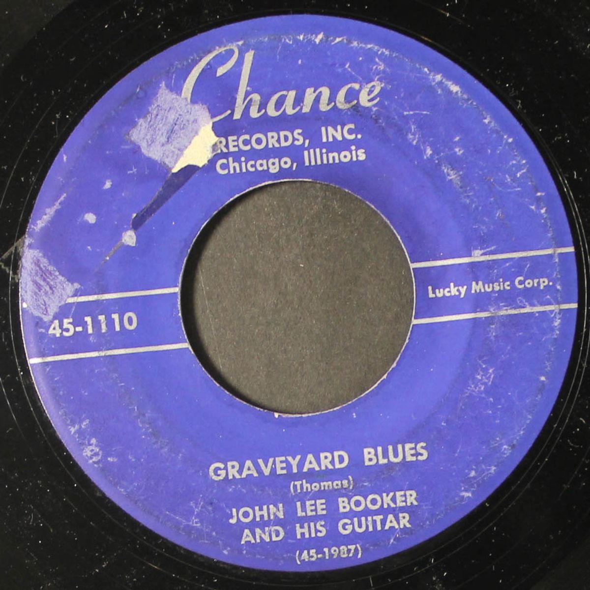 graveyard blues / i love to boogie by JOHN LEE BOOKER