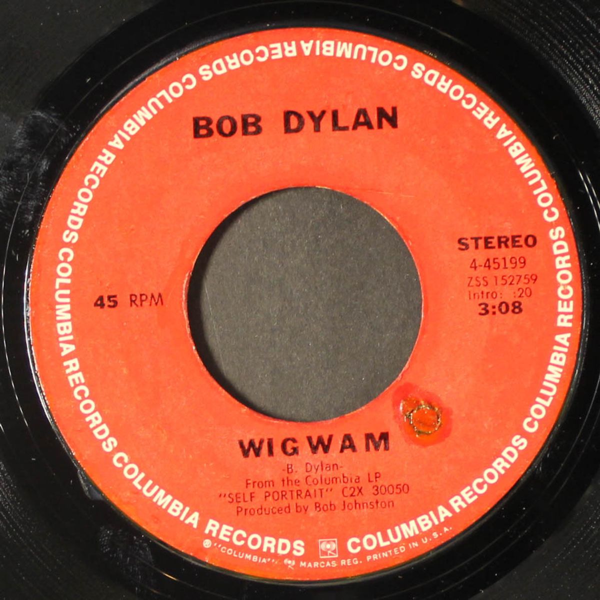 copper kettle / wigwam by BOB DYLAN