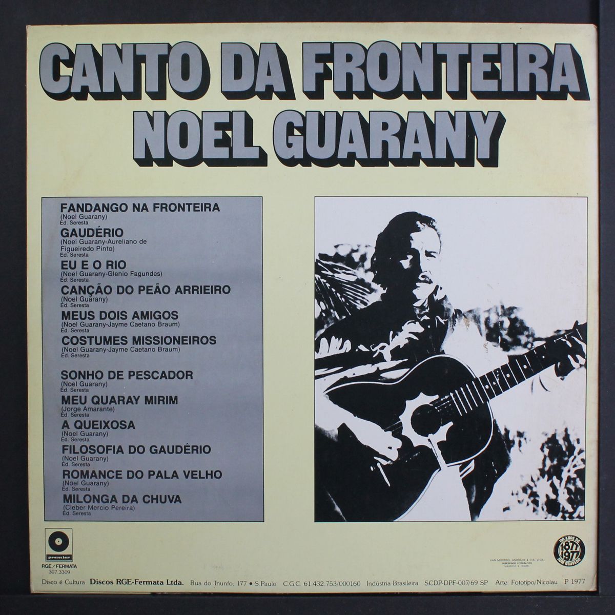 canto da fronteira by NOEL GUARANY