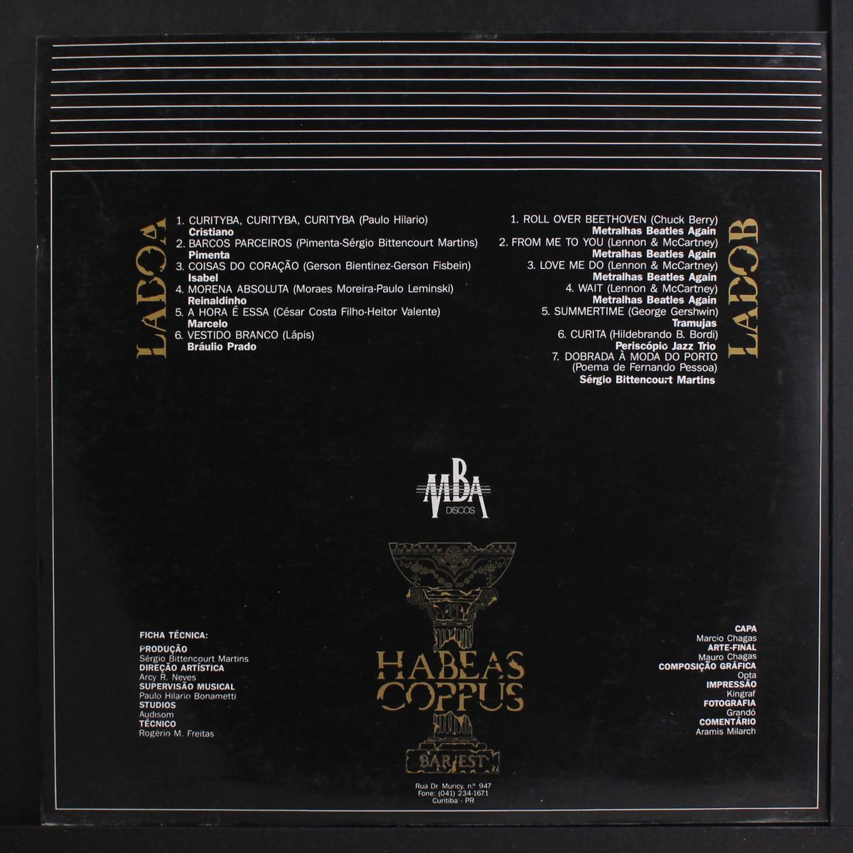 optimum in habeas coppus by VARIOUS