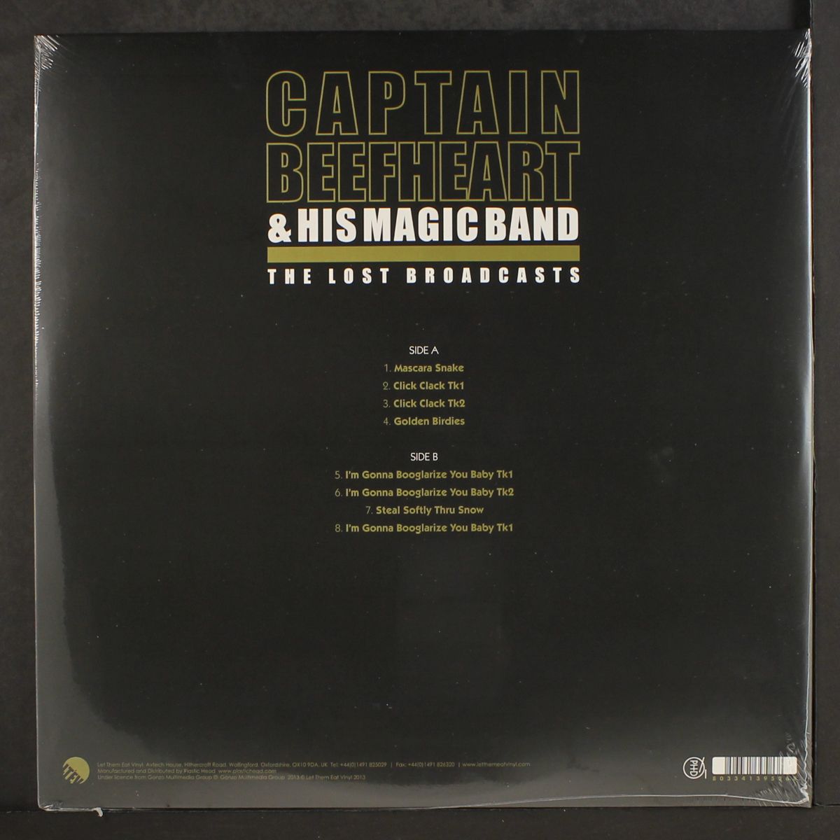 the lost broadcasts by CAPTAIN BEEFHEART & HIS MAGIC BAND