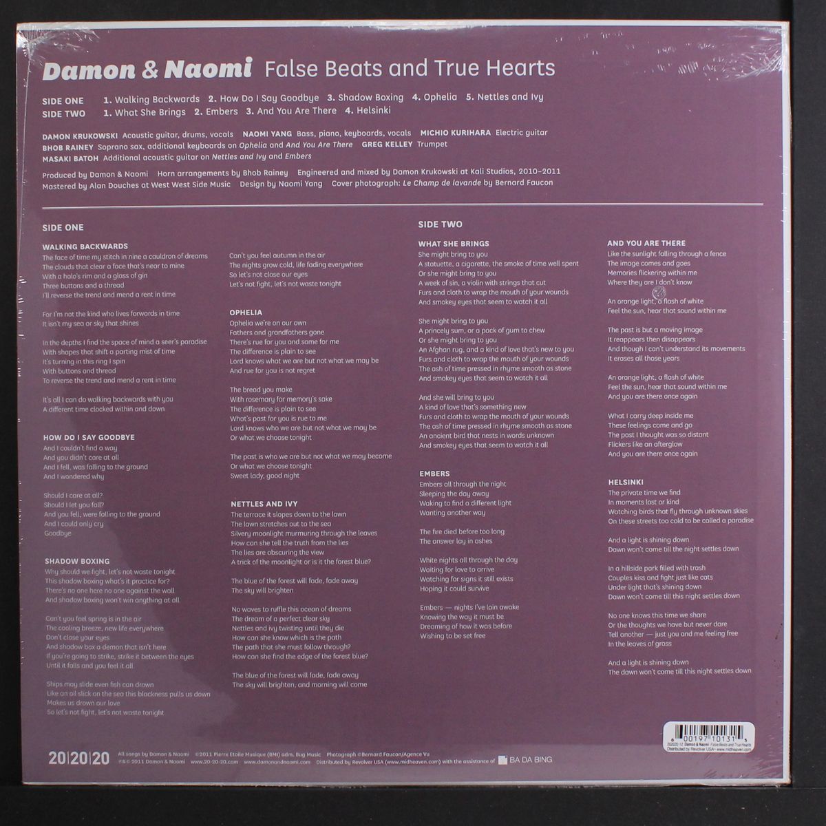 false beats & true hearts by DAMON & NAOMI