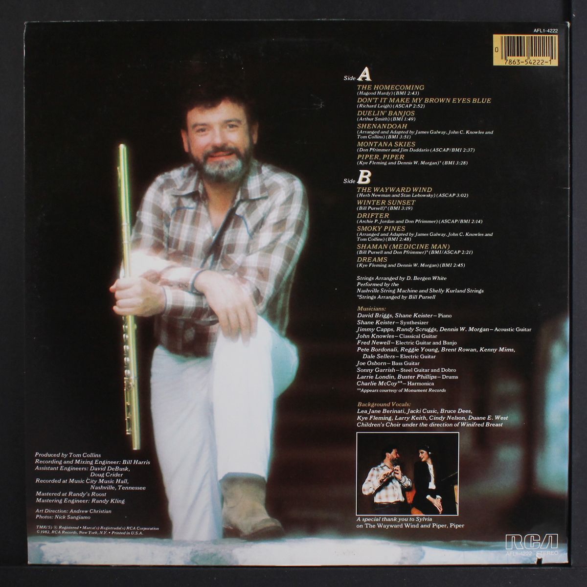 the wayward wind by JAMES GALWAY