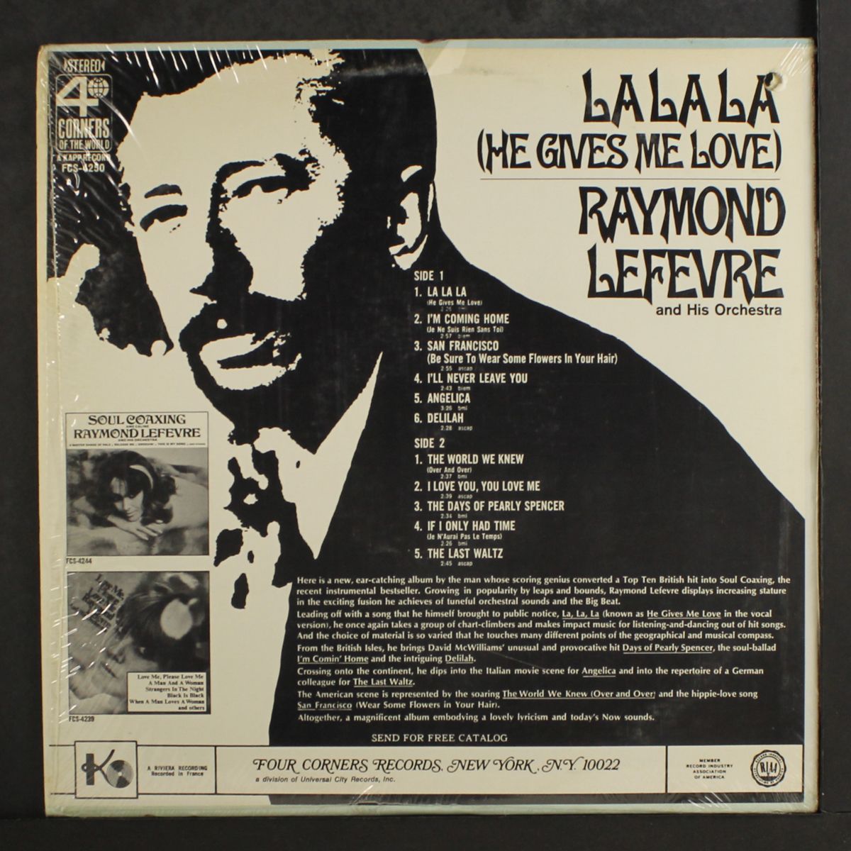 la la la (he gives me love) by RAYMOND LEFEVRE