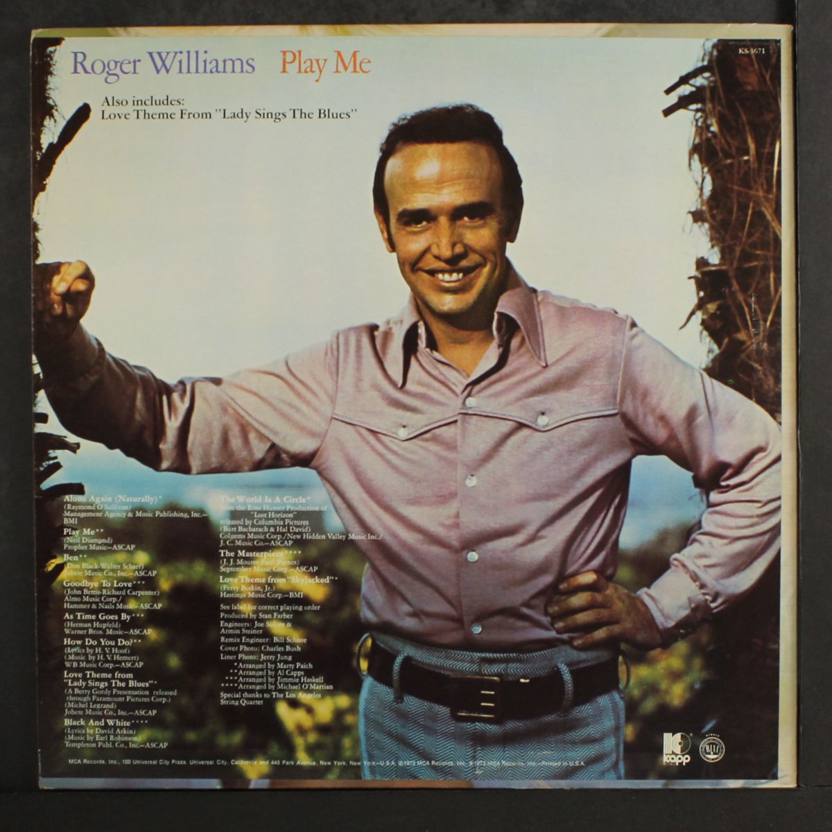play me by ROGER WILLIAMS