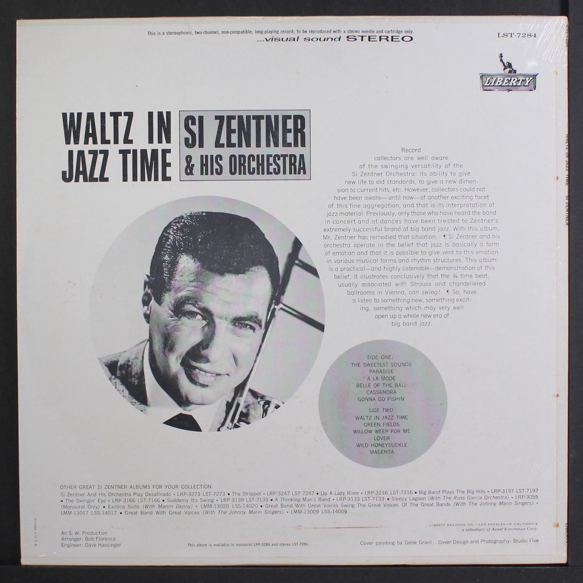 waltz in jazz time by SI ZENTNER