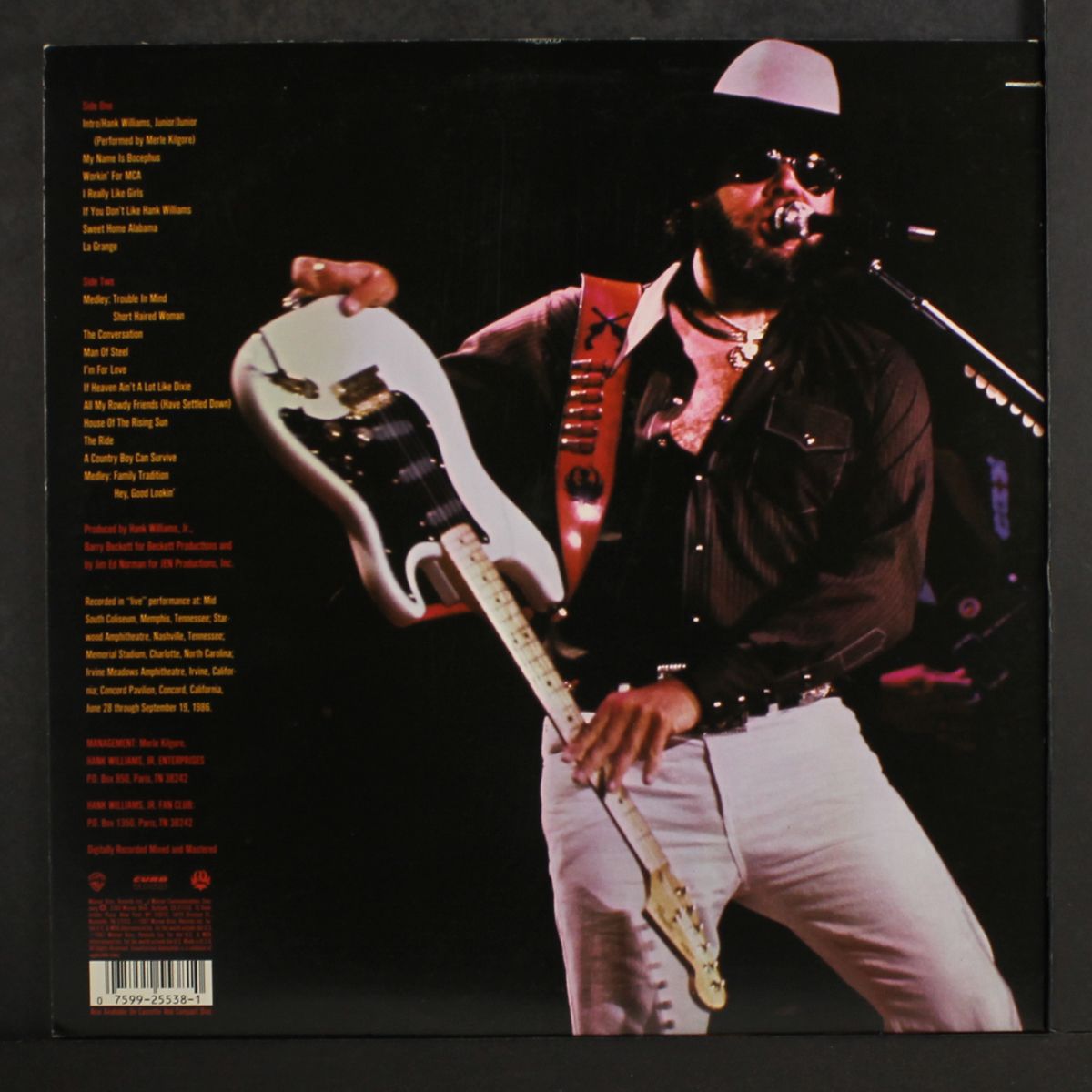 "live" by HANK WILLIAMS, JR.
