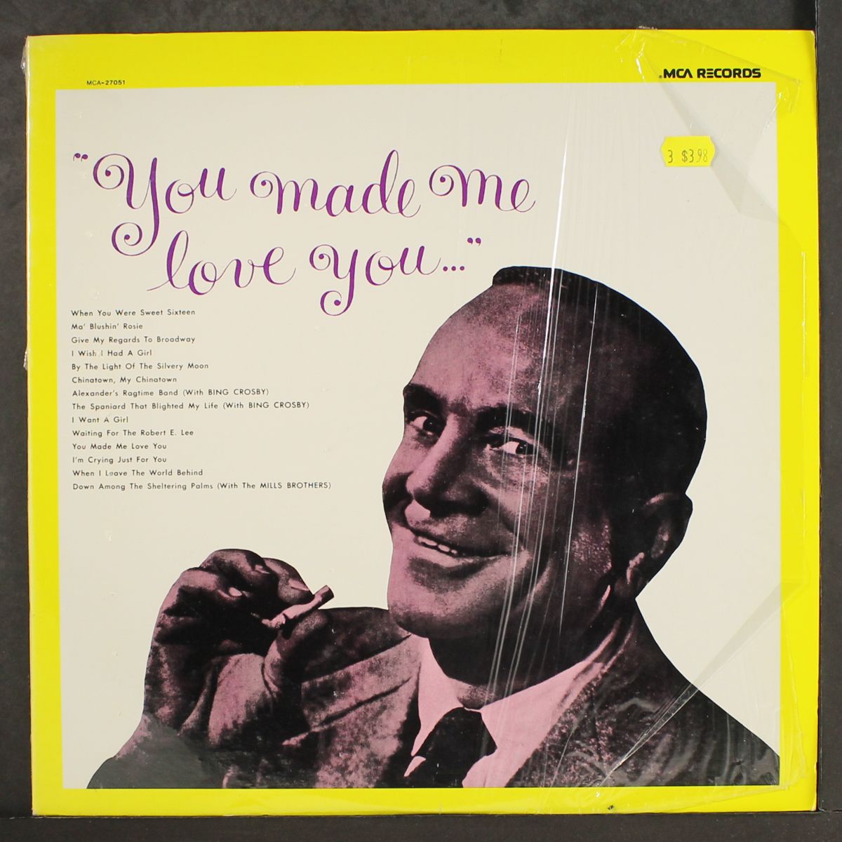 you made me love you by AL JOLSON
