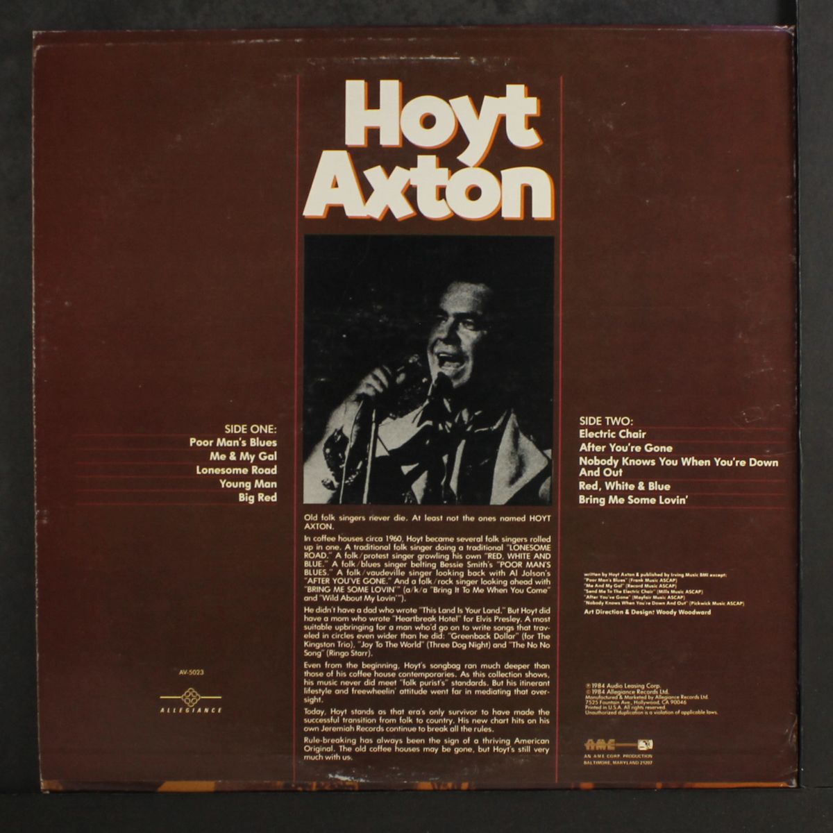 down & out by HOYT AXTON