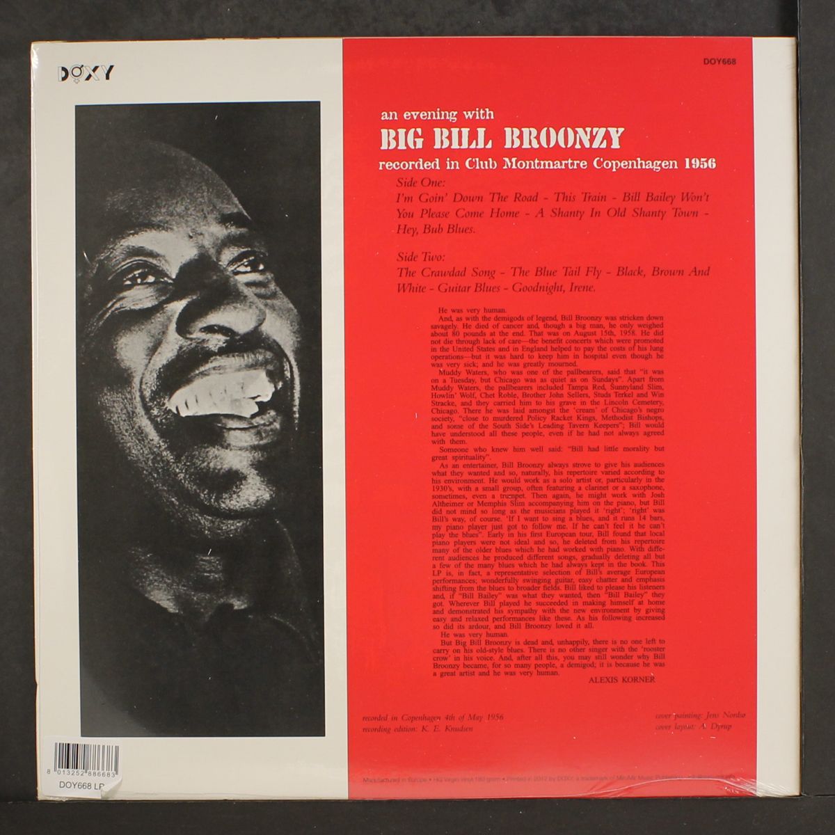 an evening with big bill broonzy by BIG BILL BROONZY