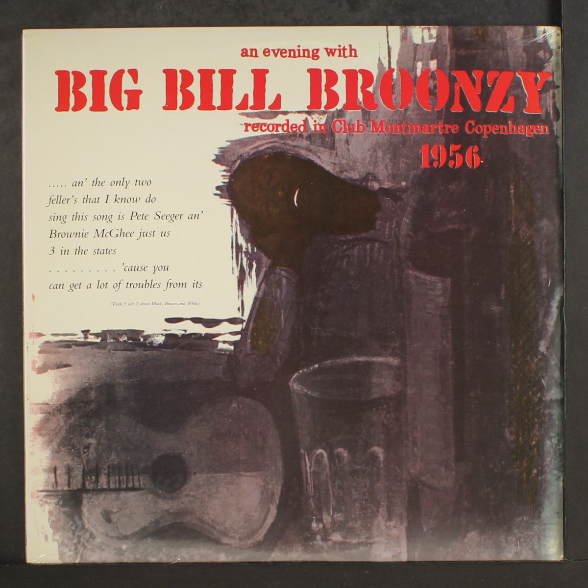 an evening with big bill broonzy by BIG BILL BROONZY