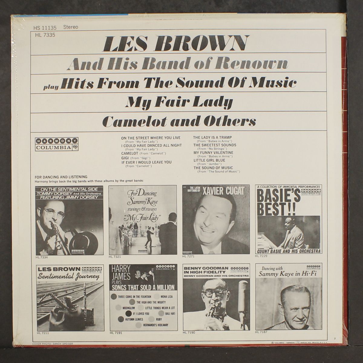 play hits from the sound of music and others by LES BROWN